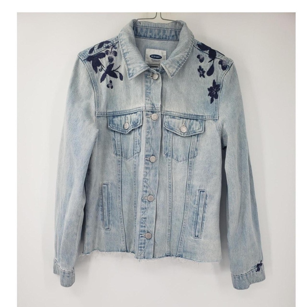 Floral Jean Jacket